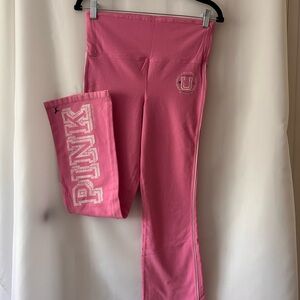 Victoria's Secret Pink Leggings with Stretchy Fit